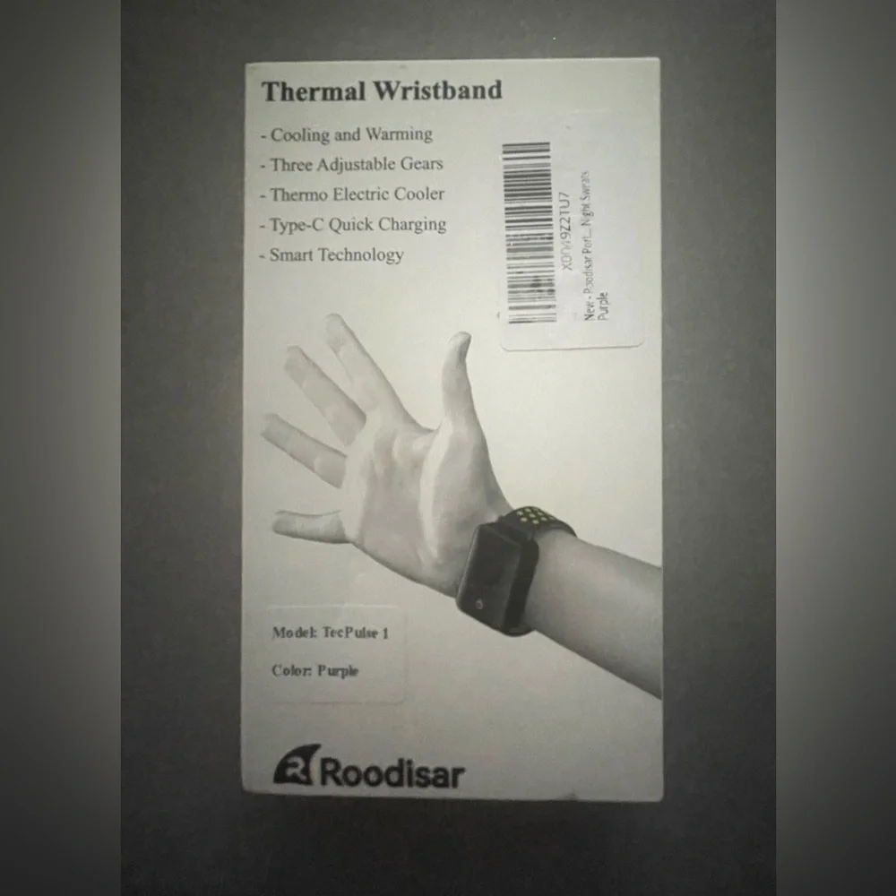 Roodisar Thermal Wristband BNIB - Picture 3 of 6